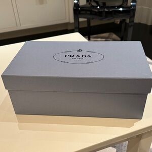 Prada Elegant Gray Box